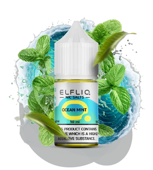 Сольова рідина Elf Bar Elf Liq 30 мл 50 мг Ocean Mint (Свіжа м'ята)