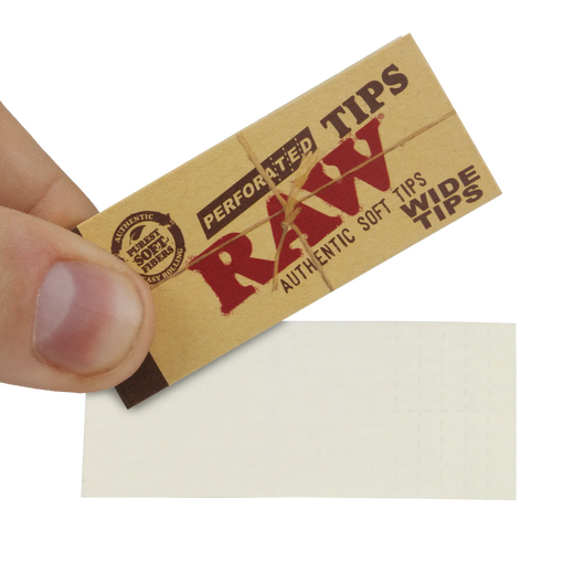Фільтри для самокруток RAW Perforated Wide Tips, 50 шт