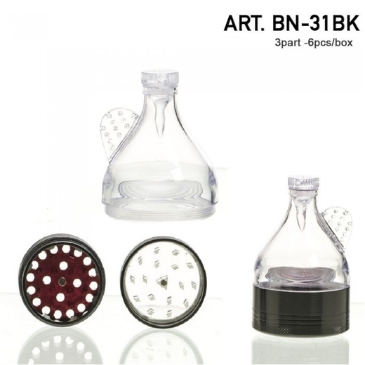 Гріндер Amsterdam Funnel Clear (Прозорий)