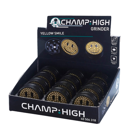 Гріндер Champ High Yellow Smile (Жовто-чорний)