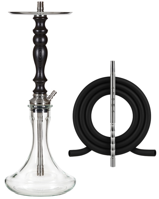 Кальян Aroma Steel Bravo Black (Чорний)