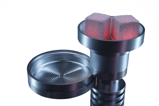 Кальян Hi-tech Club Travel Silver (Срібний)