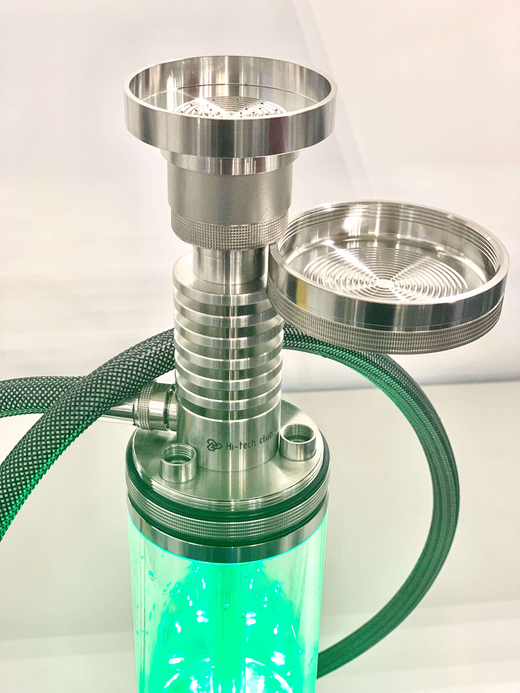 Кальян Hi-tech Club Travel Silver (Срібний)