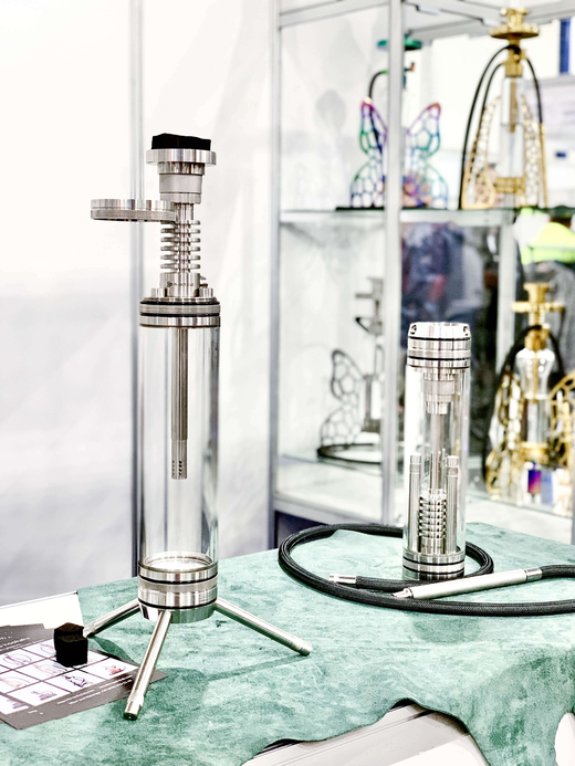 Кальян Hi-tech Club Travel Silver (Срібний)