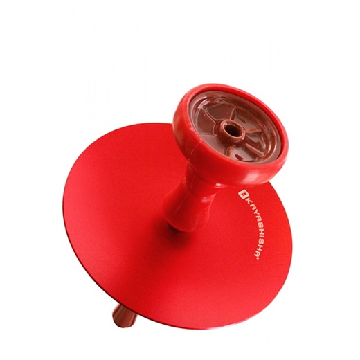 Кальян Kaya Elox 30 см Clear Alum Plug 2S Red (Красный)