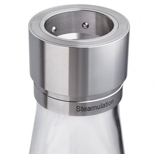 Кальян Steamulation Prime White (Серебристо-белый)