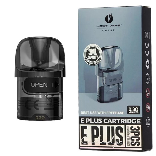 Картридж Lost Vape E-Plus 0.3 Ом, 3 мл