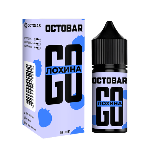 Набір Octobar Go Blueberry (Лохина) 30 мл 65 мг