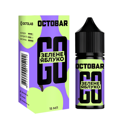 Набір Octobar Go Green Apple (Зелене яблуко) 30 мл 65 мг