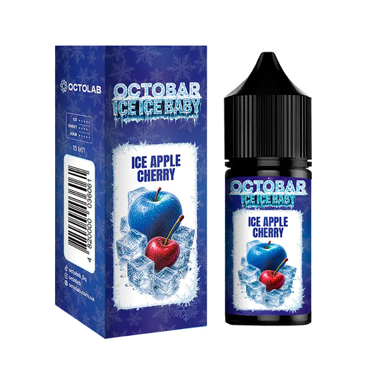 Набір Octobar Ice Ice Baby Ice Apple Cherry (Лід Яблуко Вишня) 30 мл 65 мг