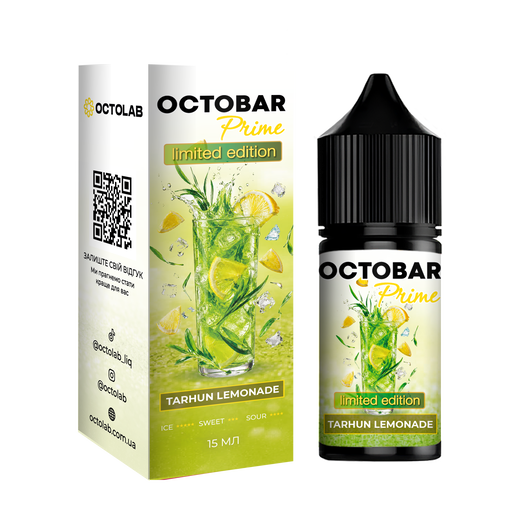 Набор Octobar Prime Tarhun Lemonade (Тархун Лимонад) 30 мл 50 мг