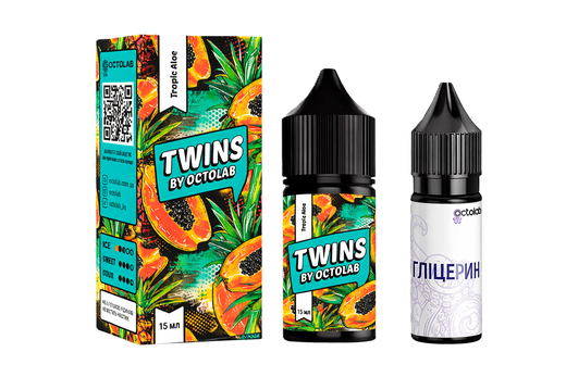 Набір Octobar Twins Tropic Aloe (Тропік Алое) 30 мл 65 мг