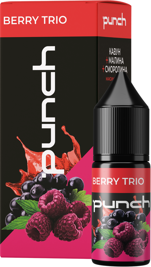 Набір Punch Berry Trio (Кавун Малина Смородина) 10 мл 50 мг