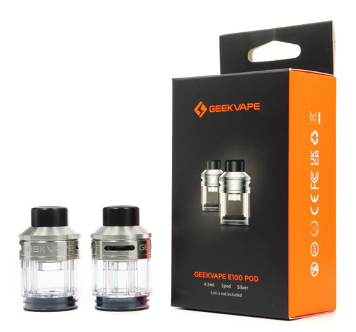 Пустой картридж GeekVape E100 (Silver) 4.5 мл