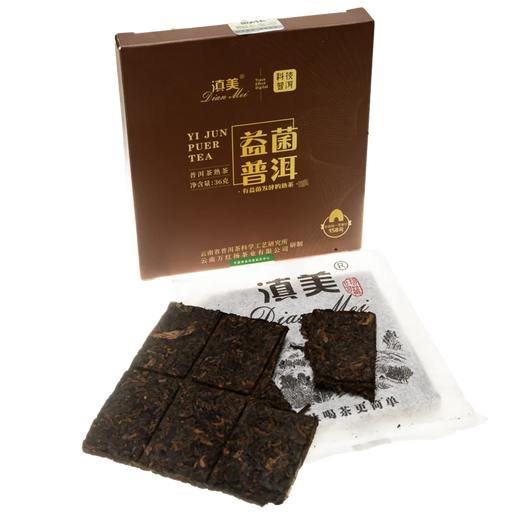 Шу Пуер Лі Хаоцян Куньмин Пробіотик 2020р - 36 г