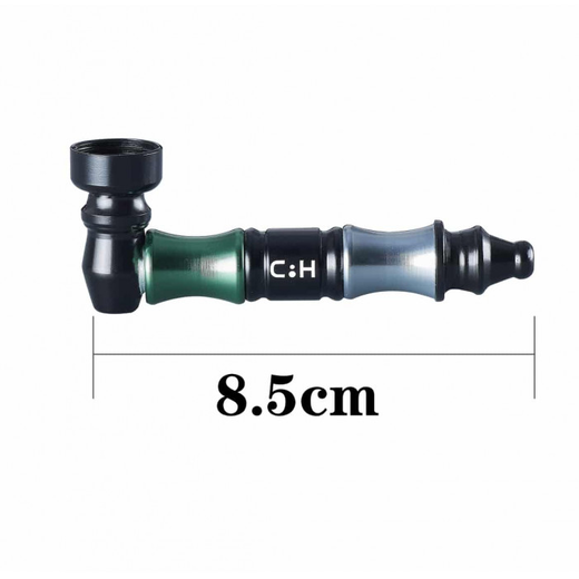 Трубка металева Champ High Tri Color Pipe Blue Green (Синьо-зелений)