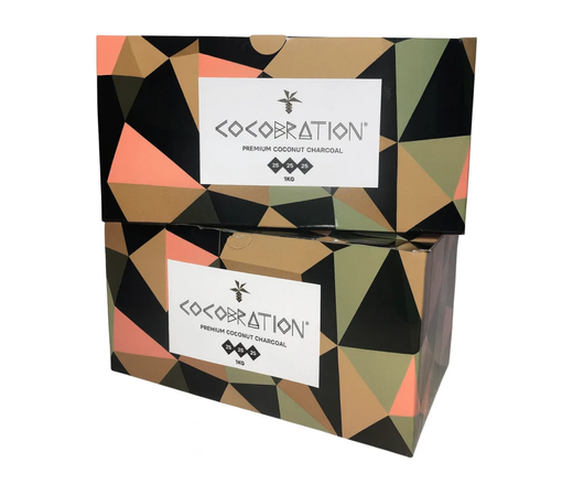 Кокосовый уголь для кальяна Cocobration Premium, 1 кг