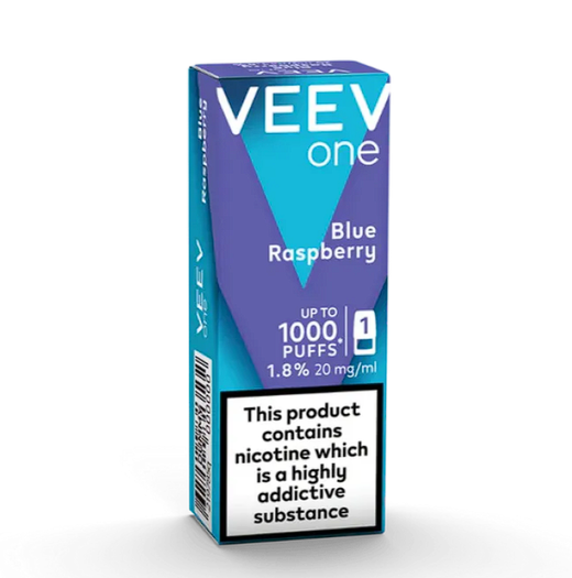 VEEV one 1 pod Blue Raspberry () 18  (1.8%)