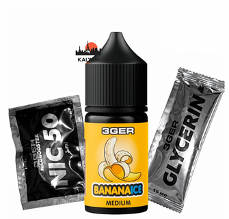Набір 3Ger Banana Ice (Банан Лід) 30 мл 50 мг