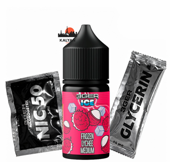 Набір 3Ger Frozen Lychee (Холодний лічі) 30 мл 50 мг