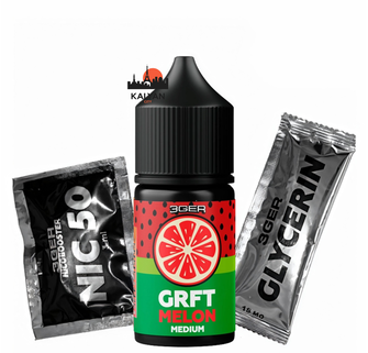 Набір 3Ger Grapefruit Melon (Грейпфрут Диня) 30 мл 50 мг