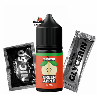 Набір 3Ger Green Apple (Зелене яблуко) 30 мл 50 мг