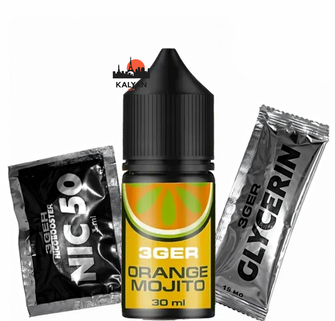 Набір 3Ger Orange Mojito (Мохіто з апельсином) 30 мл 50 мг