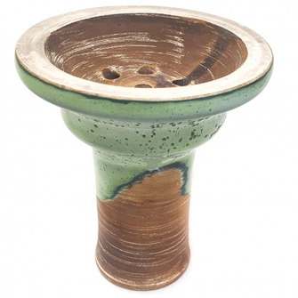 Чаша глиняна Garden Тюльпан в глазурі Green (Зелений)