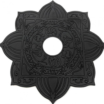 Блюдце Karma Black (Чорний)