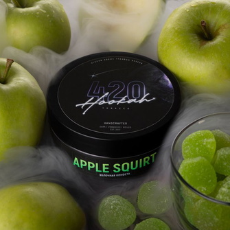 Табак 420 Apple Squirt (Яблочная конфета) 250г