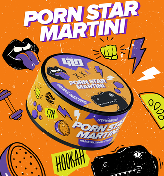 Тютюн 420 x Hookah Overlord Porn Star Martini (Порн Стар Мартіні) 100г