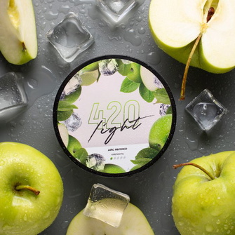 Тютюн 420 Light Айс Яблуко 250г