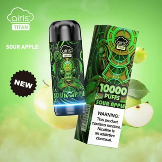 Airis Titan 10000 Sour apple (Кисле яблуко)