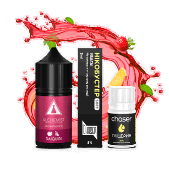Набір Alchemist FL Daiquiri (Лимонад з полуницею та лимоном) 30 мл 50 мг
