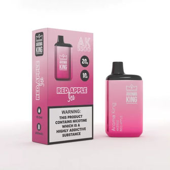 Одноразовий Pod Aroma King 5500 Red Apple Ice (Червоне яблуко лід)