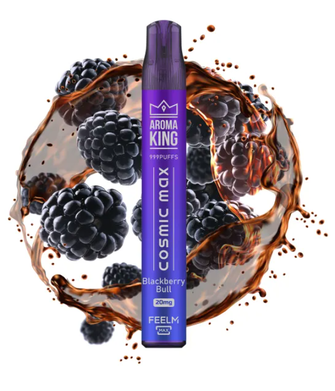 Aroma King Cosmic Max 999 Blackberry Bull (Ожиновий Енергетик)