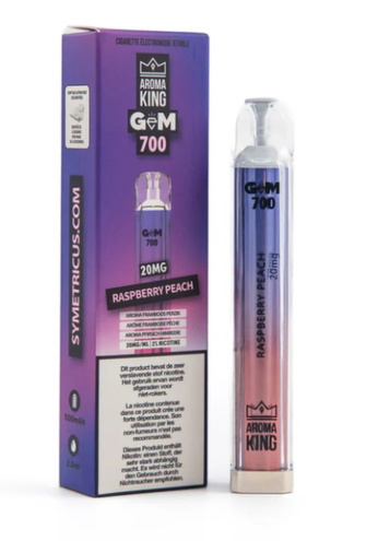 Aroma King Gem 700 Raspberry Peach (Малина Персик)