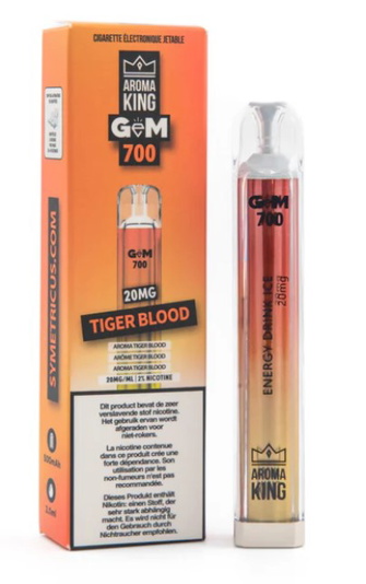 Aroma King Gem 700 Tiger Blood (Кокос Кавун Полуниця Енергетик)