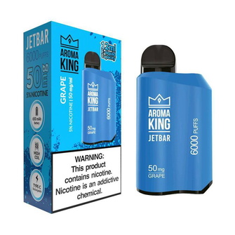 Одноразовий POD Aroma King JetBar 6000 Grape 5% (Виноград)