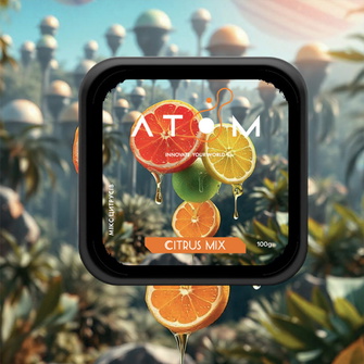Тютюн Atom Citrus Mix (Мікс цитрусів) 100г