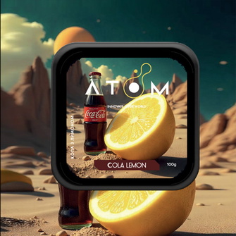 Тютюн Atom Cola Lemon (Кола з лимоном) 100г