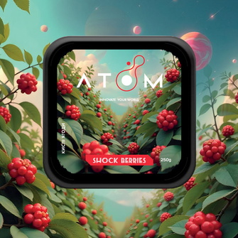 Тютюн Atom Shock Berries (Кислі лісові ягоди) 200г