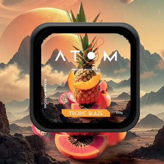 Тютюн Atom Tropic Blaze (Тропічні фрукти) 100г