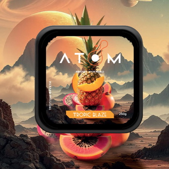 Тютюн Atom Tropic Blaze (Тропічні фрукти) 200г