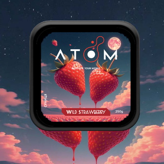 Тютюн Atom Wild Strawberry (Суниця) 200г