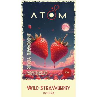 Табак Atom Wild Strawberry (Земляника) 50г
