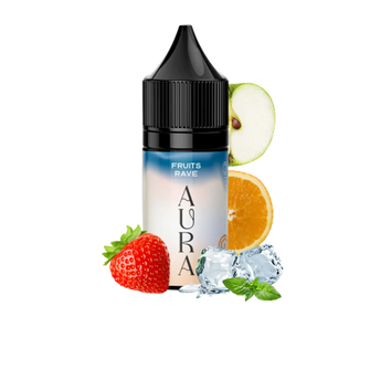 Рідина Aura Fruits Rave (Яблуко Полуниця Апельсин) 15 мл 50 мг