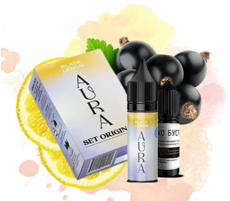 Набір Aura Original Black Lemon (Чорна сородина Лимон) 30 мл 30 мг