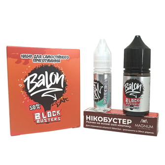 Набір Balon Block Busters (Полуниця Вершки) 30 мл 65 мг