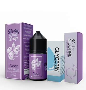 Набір Berry Drip Drop Noor (Чорниця) 30 мл 30 мг